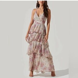 ASTR the Label Rosa Dress!!  Worn once and in perfect condition.